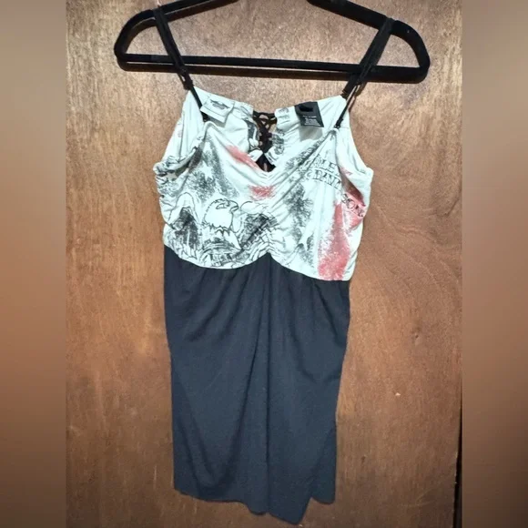 XL Harley Davidson spaghetti strap blousy top - Picture 1 of 5